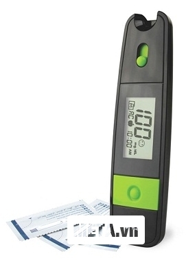 Máy đo đường huyết Uright TD4265 trang bị màn hình LCD rõ nét.
