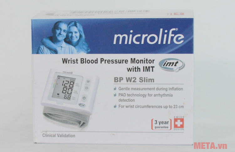 Hộp đựng máy đo Microlife BP W2-Slim-Wrist