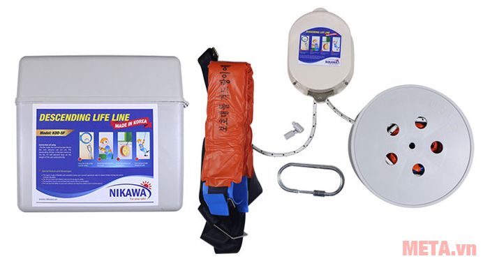  Dây thoát hiểm Nikawa KDD-9F dùng cho phụ nữ, người già, trẻ em