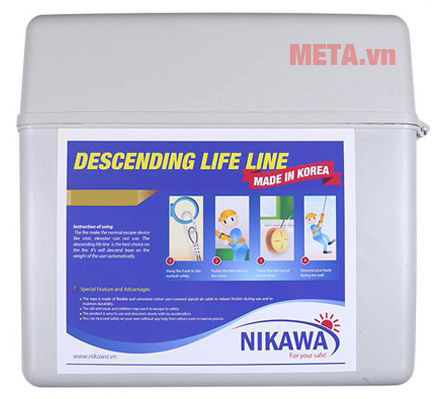 Dây thoát hiểm Nikawa KDD-9F có hộp đựng bảo quản