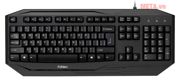 Bàn phím game Fuhlen G450S có thiết kế hiện đại