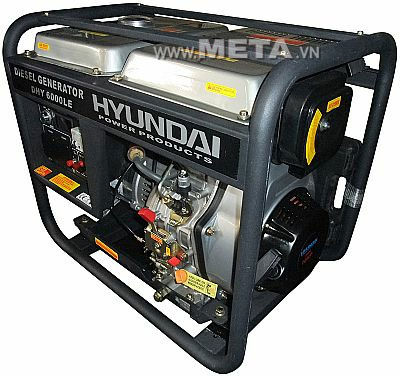 Máy phát điện chạy dầu Diesel Hyundai DHY 6000LE (5.0 - 5.5Kw)