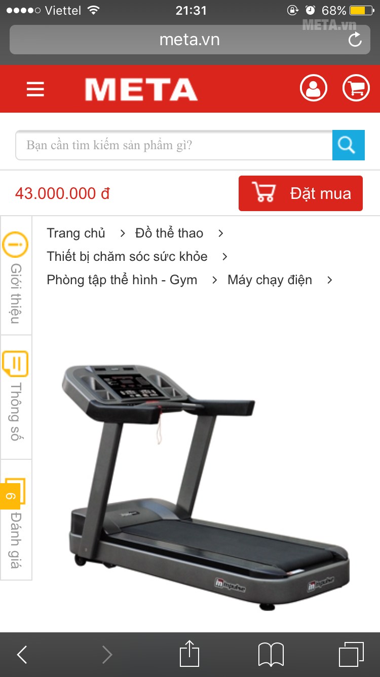 Gõ tên sản phẩm cần mua vào ô Tìm kiếm. Gõ tên sản phẩm cần mua vào ô Tìm kiếm.