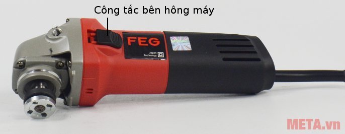 Máy mài góc FEG-911A có cò máy bên hông 