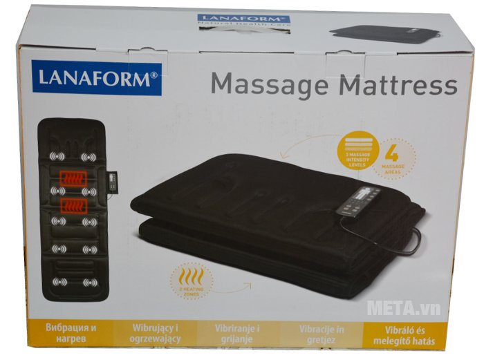 Hộp đựng đệm massage toàn thân Lanaform LA110315 Hộp đựng đệm massage toàn thân Lanaform LA110315
