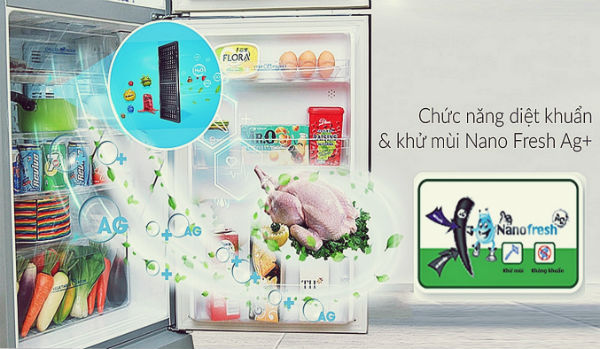 Công nghệ khử mùi Nano Fresh Ag+